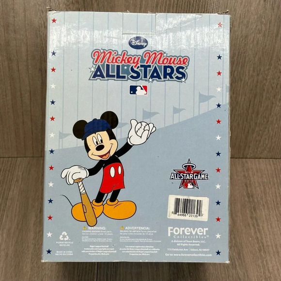 Disney Mickey Mouse MLB All-Star LA Angels Forever Collectibles Figurine 2010 - Picture 3 of 6